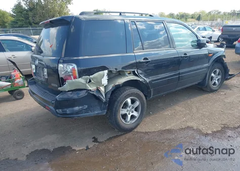 2008 Honda Pilot Ex-L from USA, damaged, VIN 5FNYF18598B028349